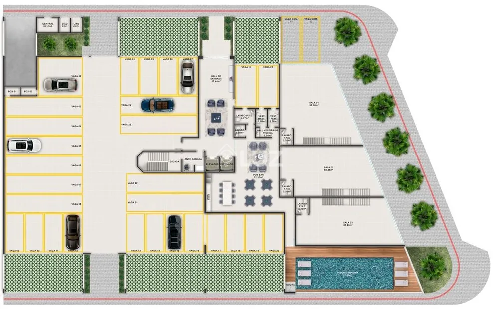 Cobertura, 2 quartos, 89 m² - Foto 12