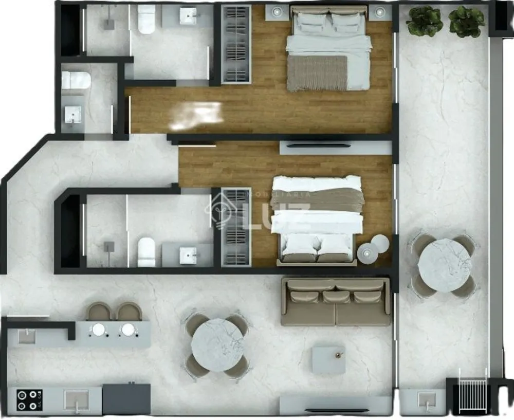 Apartamento, 2 quartos, 90 m² - Foto 8