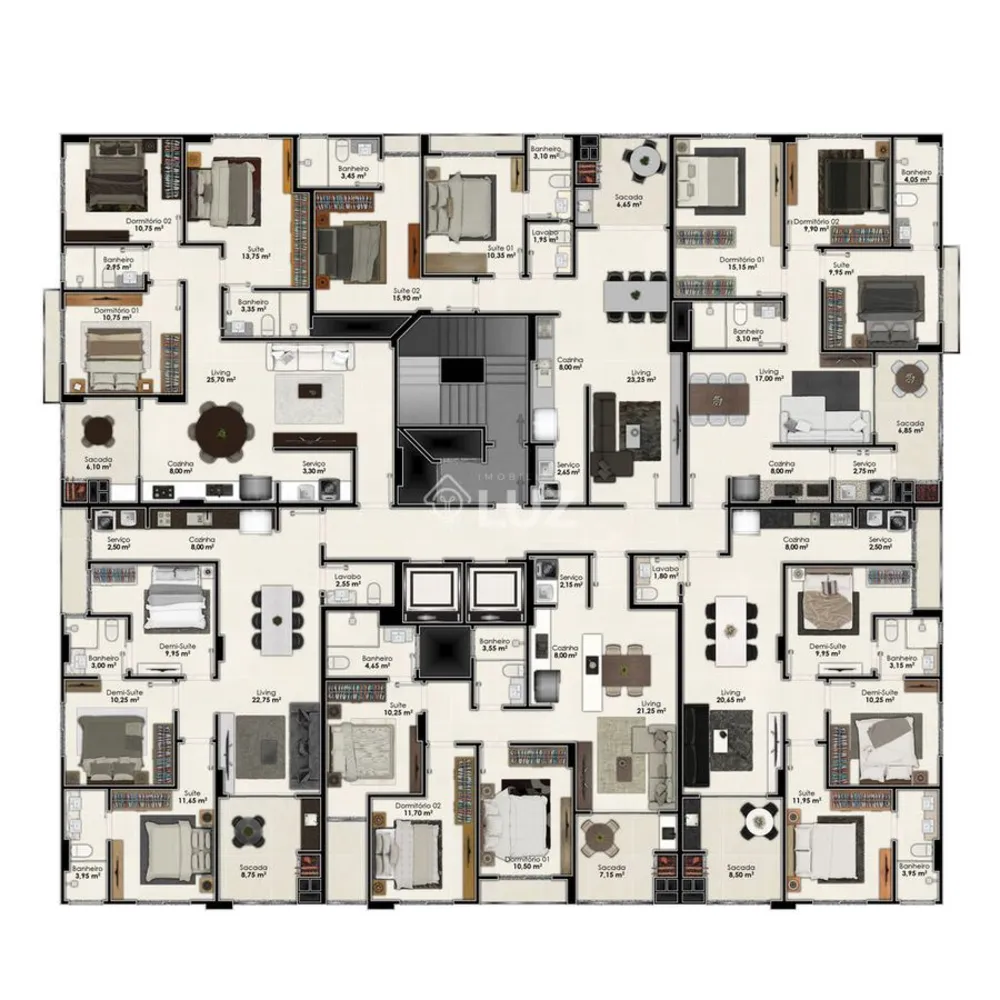 Apartamento, 2 quartos, 80 m² - Foto 8