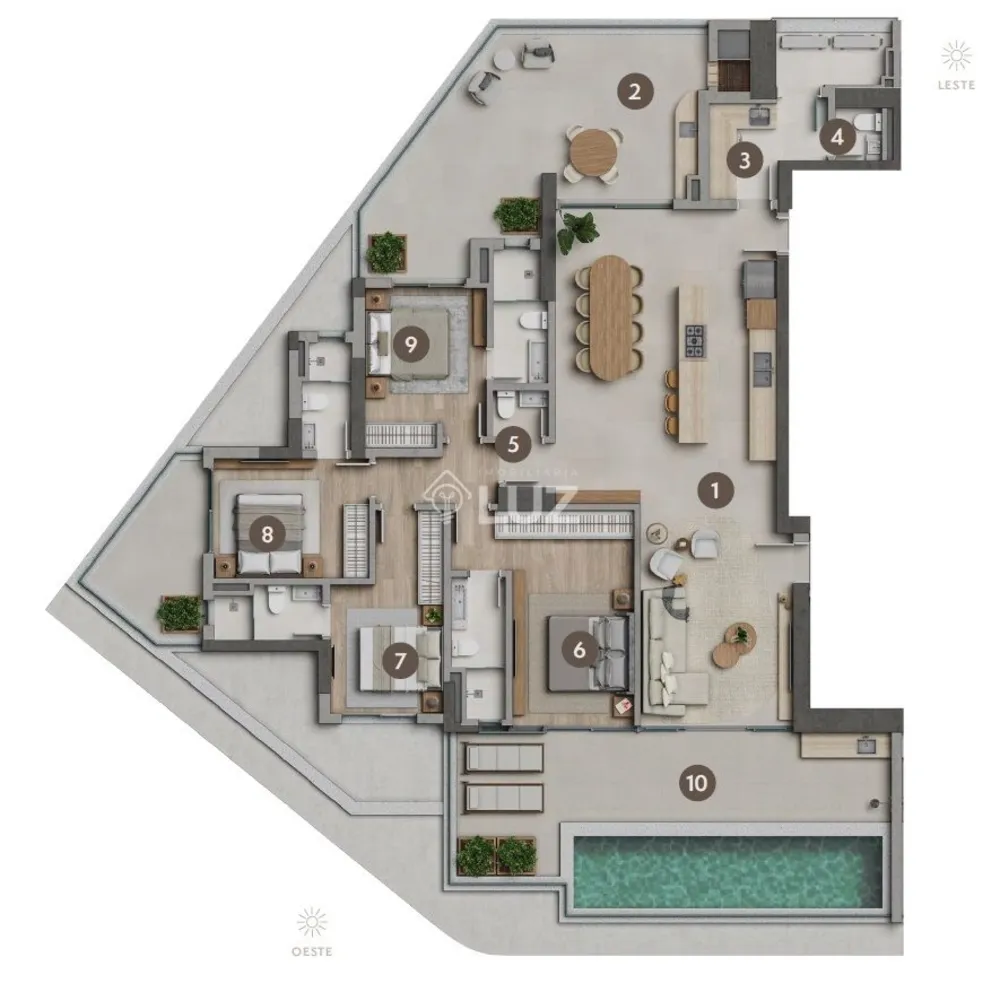 Cobertura, 4 quartos, 183 m² - Foto 11