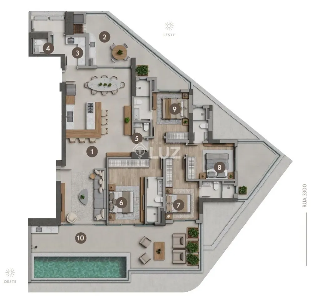 Cobertura, 4 quartos, 183 m² - Foto 12
