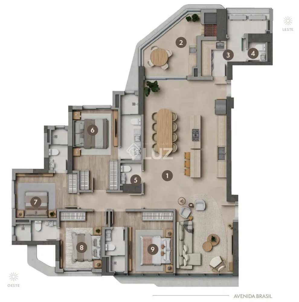 Cobertura, 4 quartos, 183 m² - Foto 10