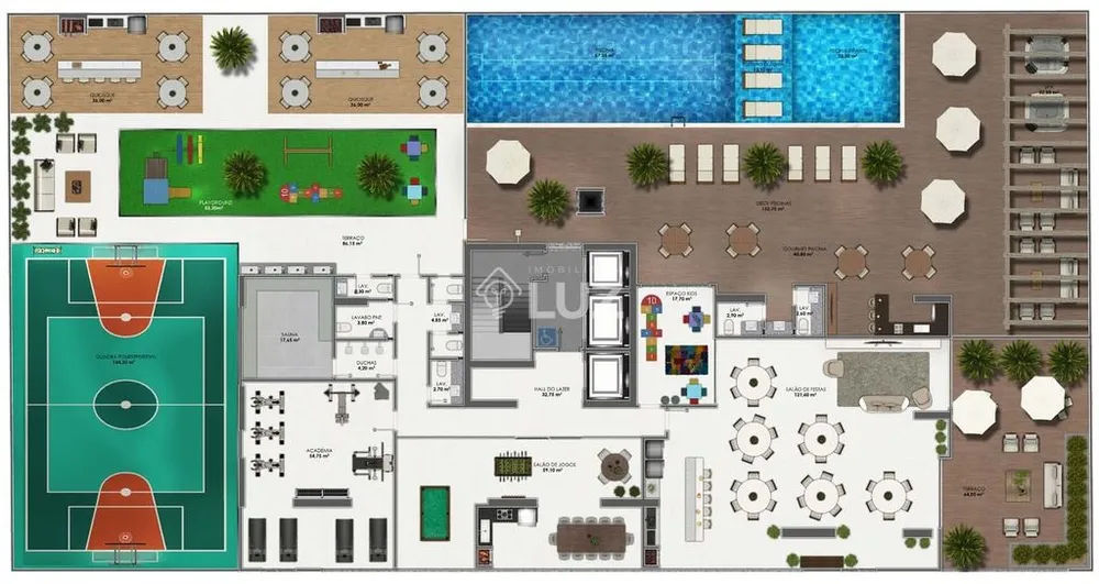Apartamento, 3 quartos, 147 m² - Foto 1