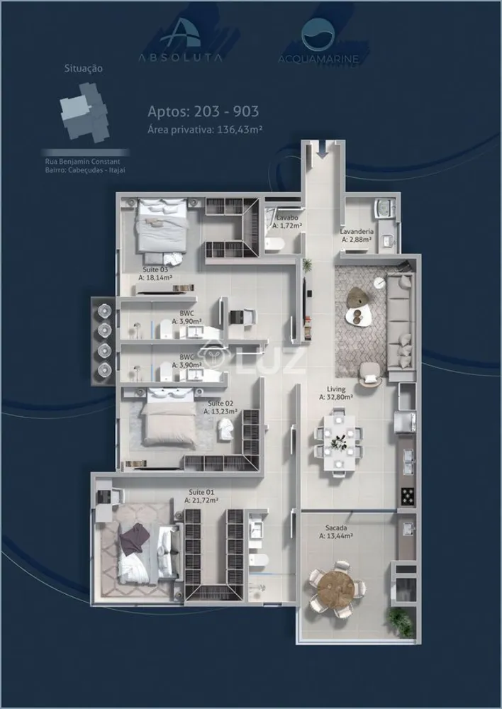 Cobertura, 2 quartos, 93 m² - Foto 10