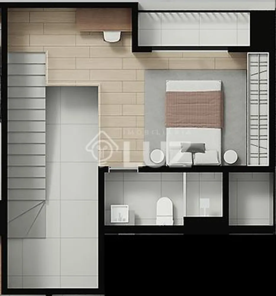 Apartamento, 1 quarto, 52 m² - Foto 4