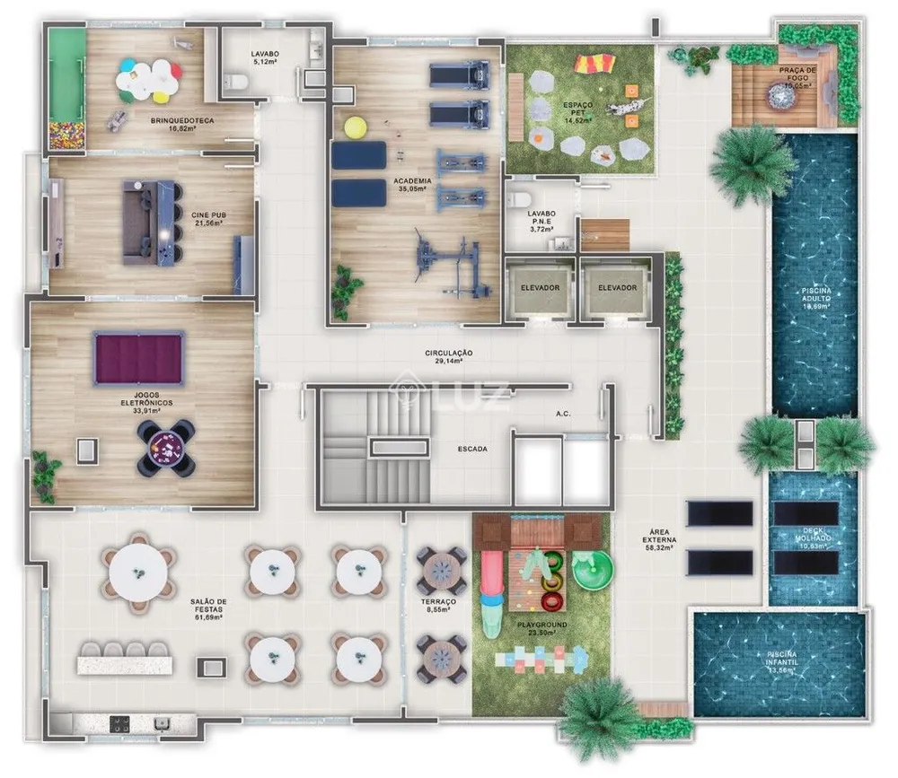 Apartamento, 2 quartos, 60 m² - Foto 3