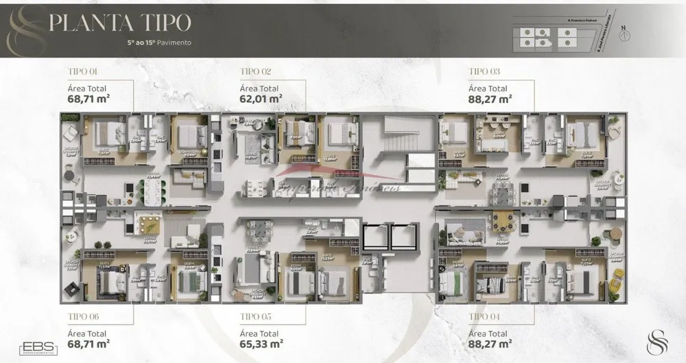 Apartamento, 3 quartos, 88 m² - Foto 19