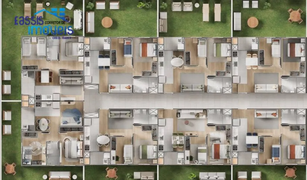Apartamento, 2 quartos, 48 m² - Foto 2