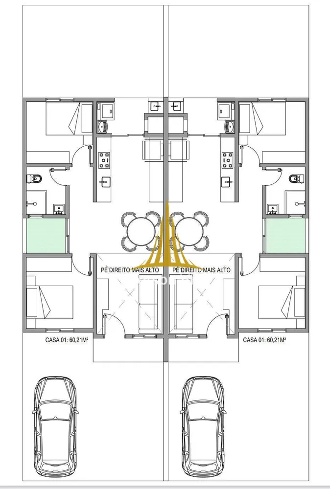 Casa, 2 quartos, 60 m² - Foto 5