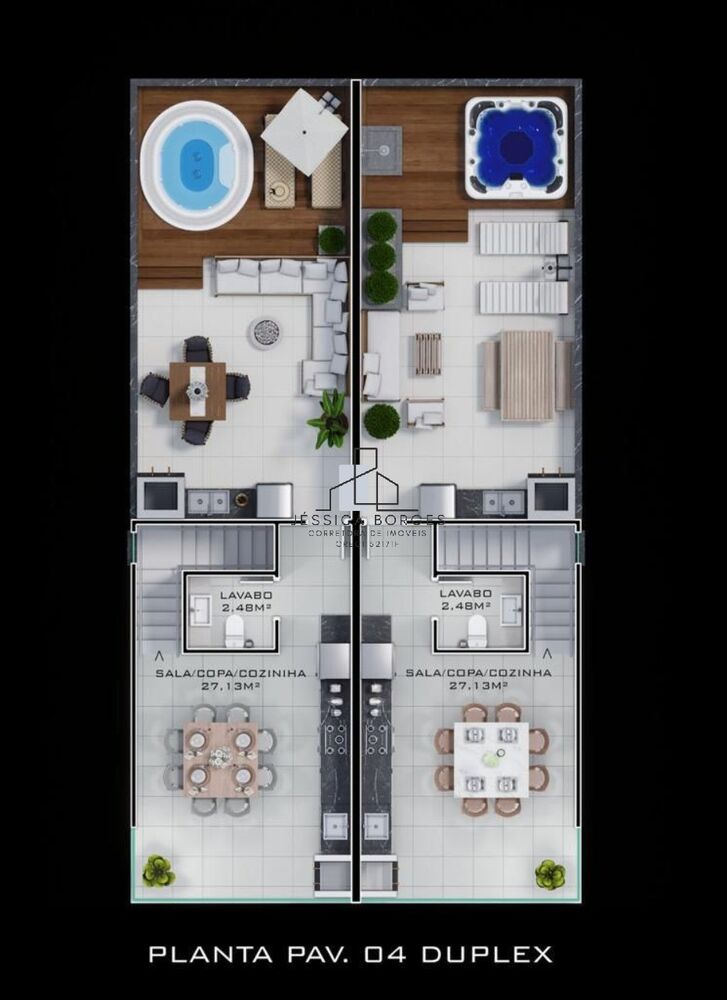 Cobertura à venda com 3 quartos, 150m² - Foto 3