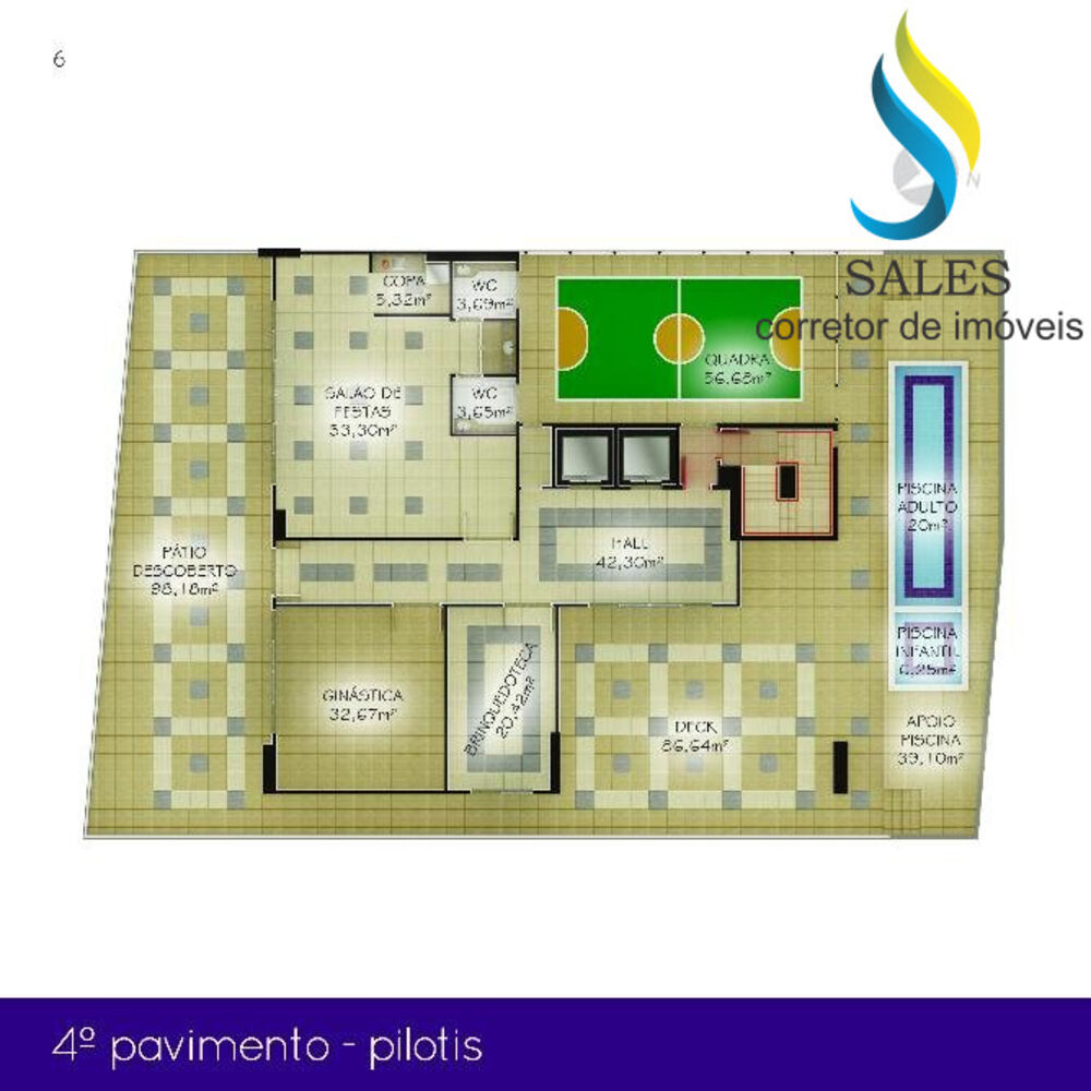 Apartamento à venda com 3 quartos, 86m² - Foto 2
