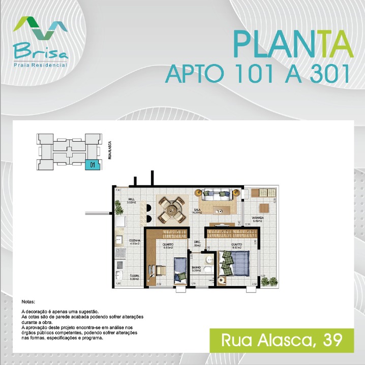 Apartamento à venda com 2 quartos, 55m² - Foto 15