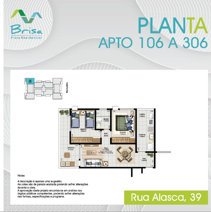 Apartamento à venda com 2 quartos, 55m² - Foto 11