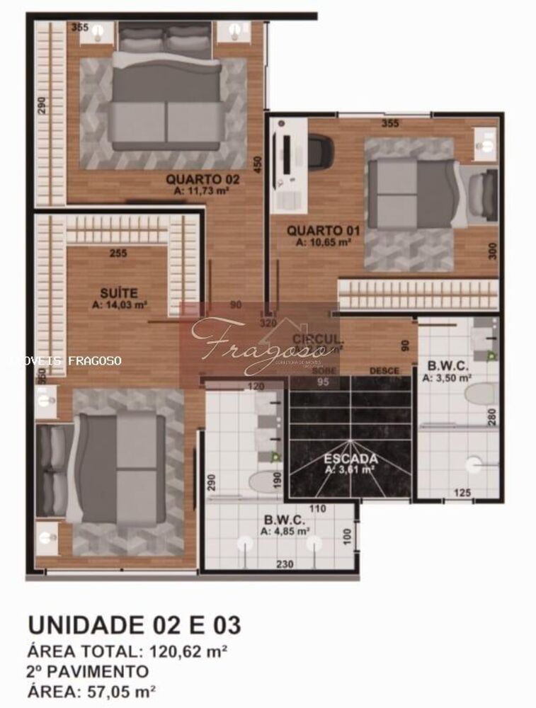 Sobrado, 3 quartos, 120 m² - Foto 8