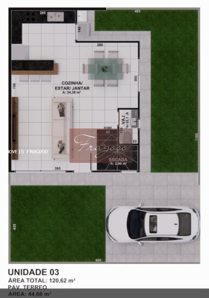 Sobrado, 3 quartos, 120 m² - Foto 9