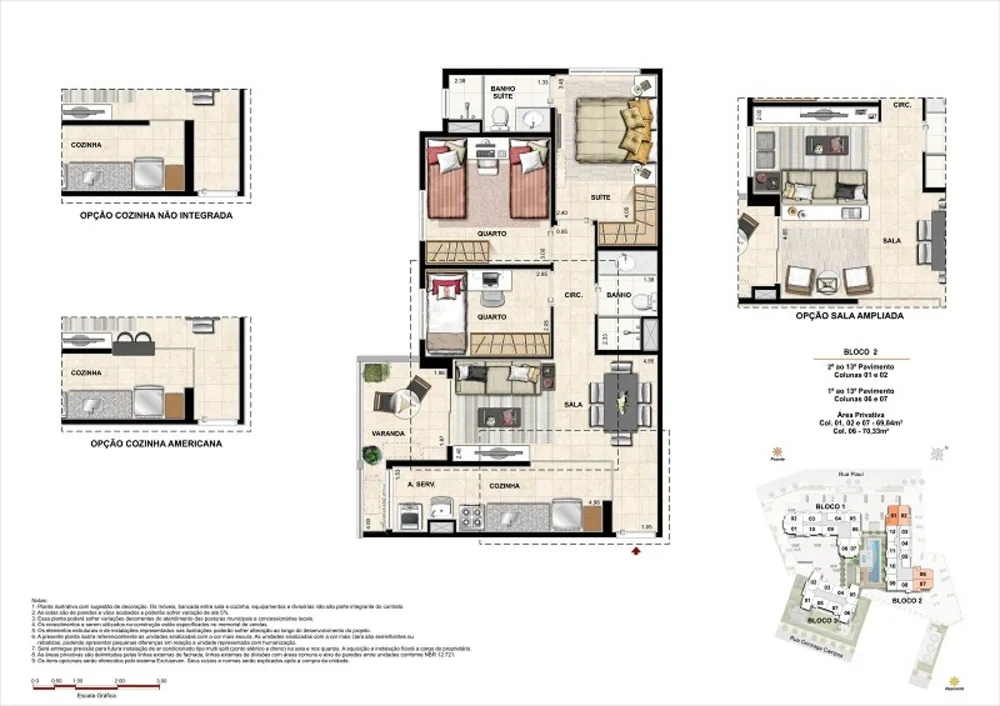 Apartamento, 3 quartos, 6156 m² - Foto 7