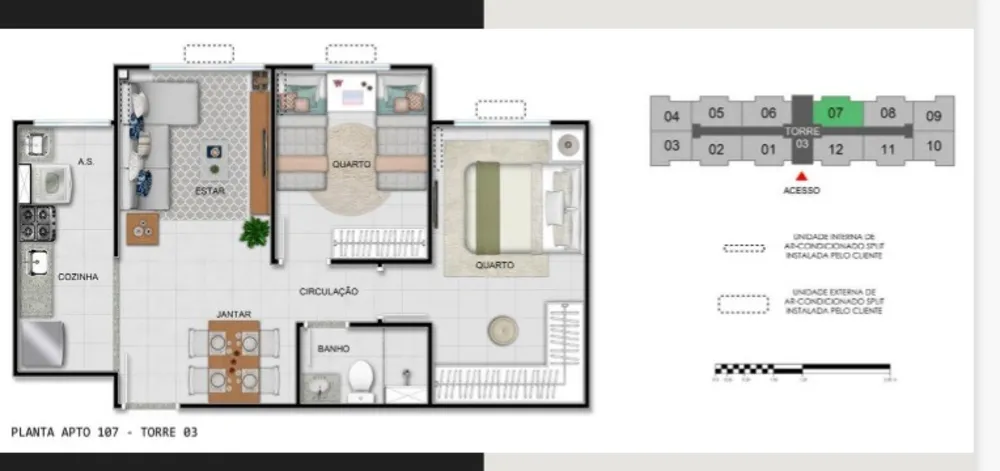Apartamento, 2 quartos, 4793 m² - Foto 12