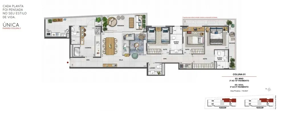Apartamento, 3 quartos, 14319 m² - Foto 12