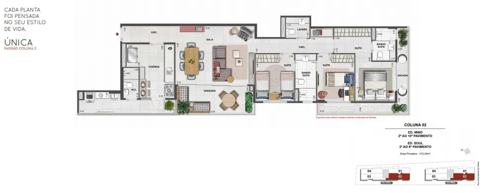 Apartamento, 3 quartos, 14319 m² - Foto 13
