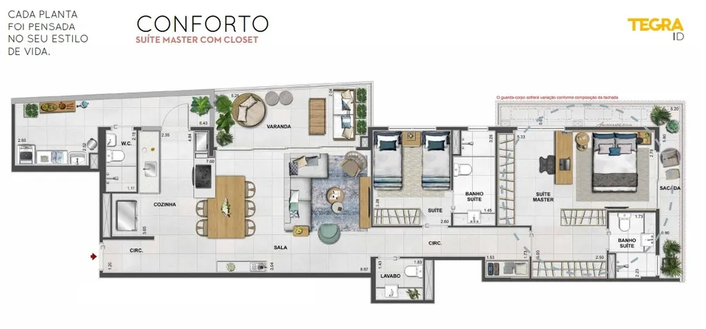 Apartamento, 3 quartos, 14319 m² - Foto 11