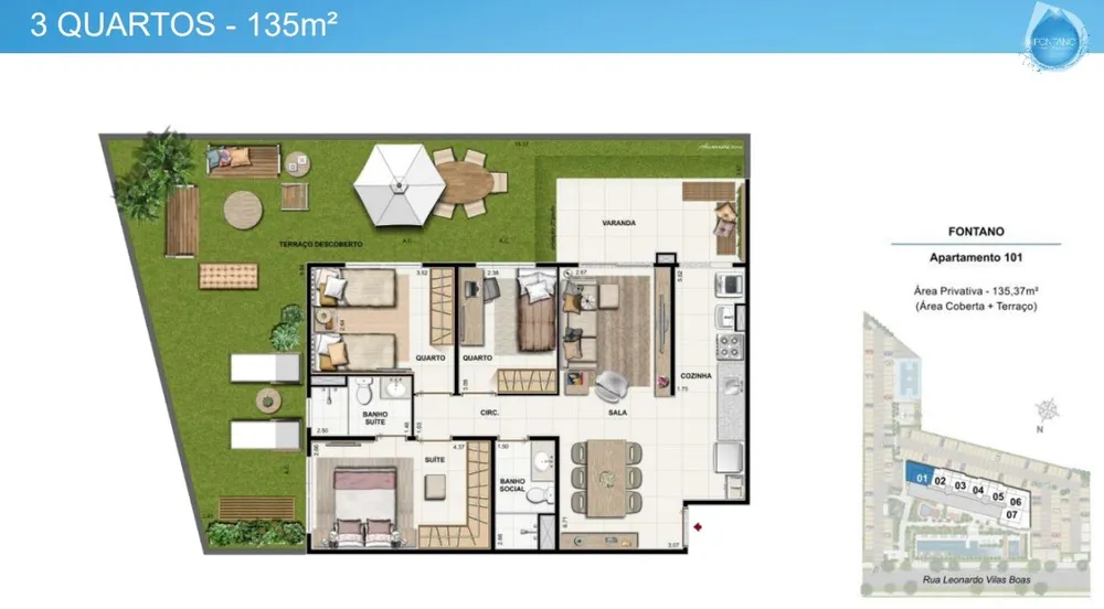 Apartamento, 2 quartos, 5571 m² - Foto 10