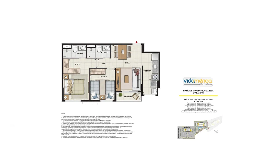 Apartamento, 3 quartos, 64 m² - Foto 27