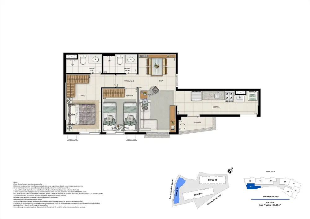 Apartamento, 2 quartos, 5593 m² - Foto 20