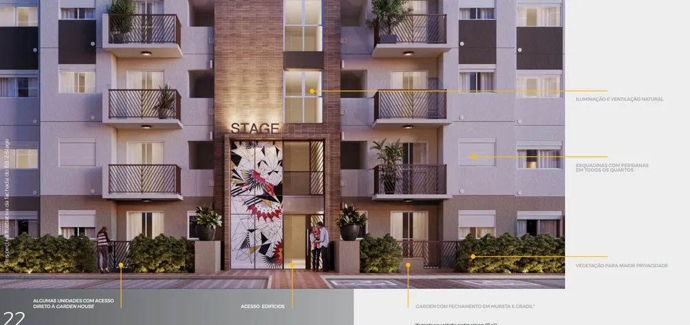 Apartamento, 2 quartos, 5632 m² - Foto 2