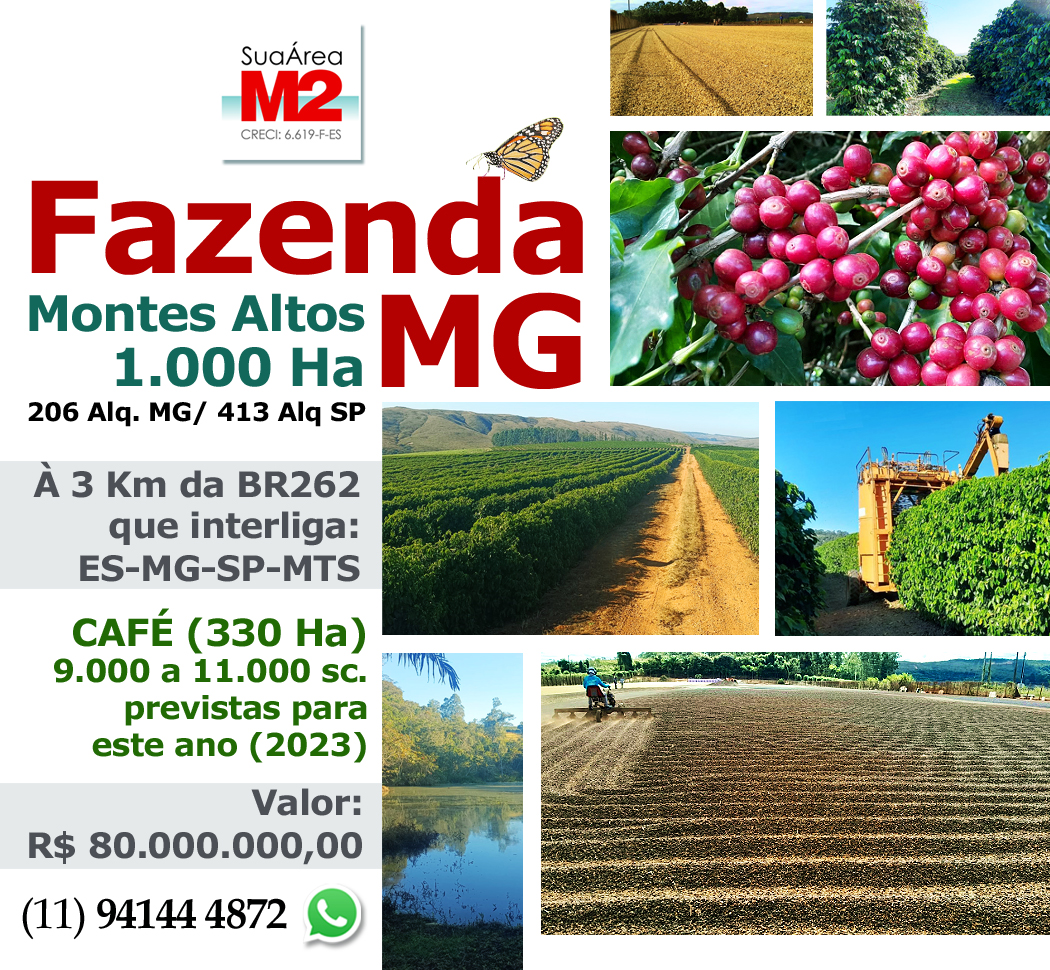 Fazenda à venda, 1000m² - Foto 1