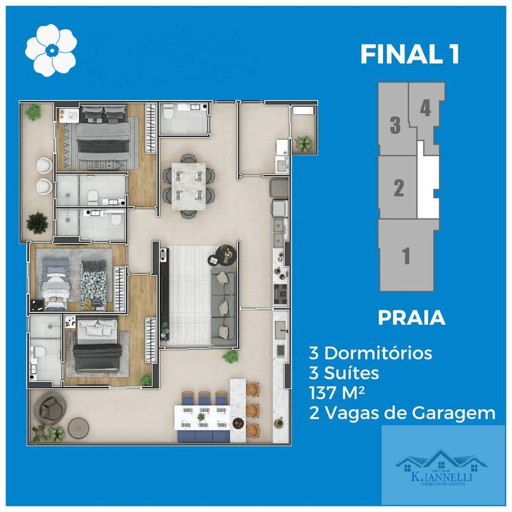 Apartamento, 2 quartos, 85 m² - Foto 4