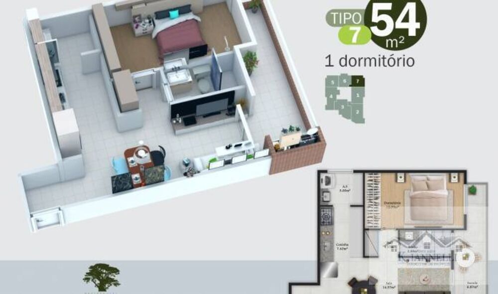 Apartamento, 2 quartos, 70 m² - Foto 5
