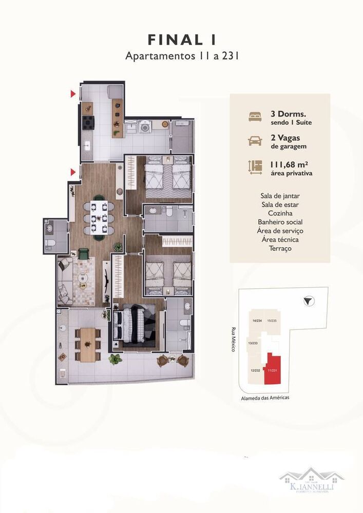 Apartamento, 3 quartos, 111 m² - Foto 5