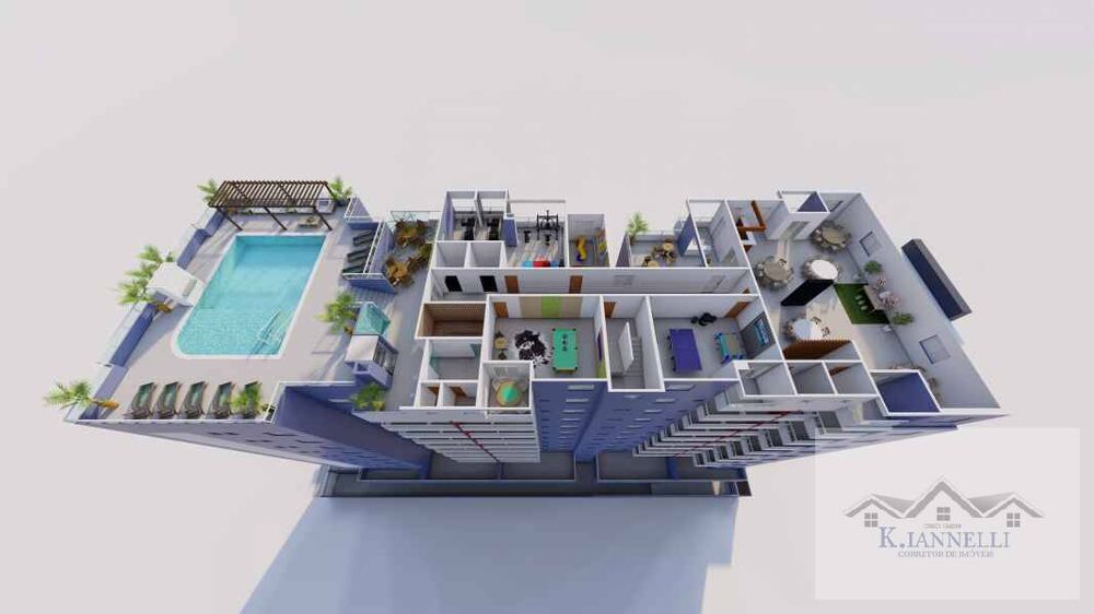 Apartamento, 1 quarto, 50 m² - Foto 1