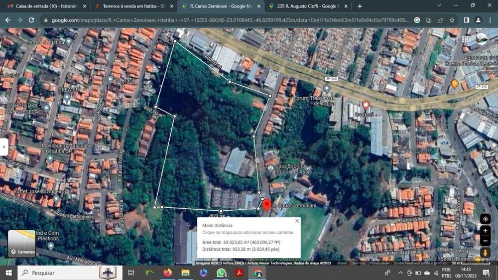 Terreno, 4 hectares - Foto 1