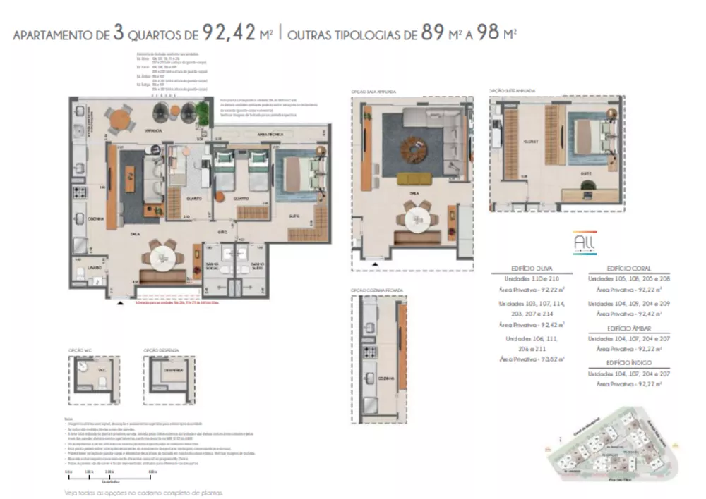 Apartamento, 3 quartos, 92 m² - Foto 7