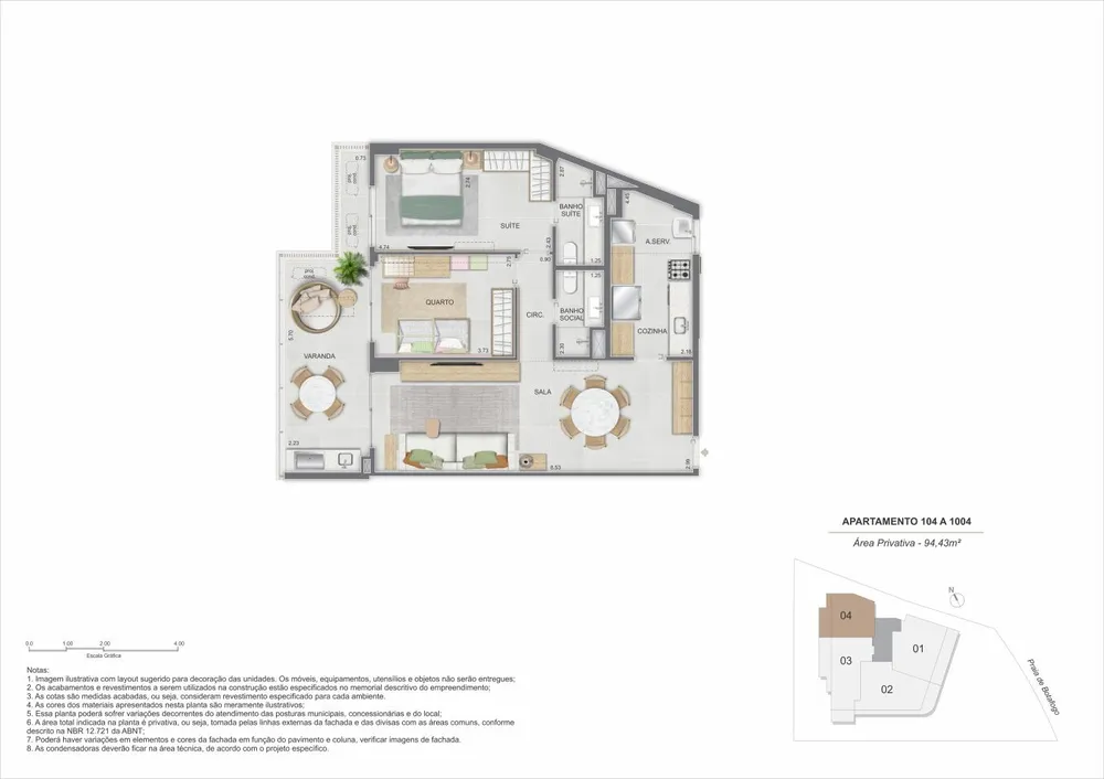 Cobertura, 2 quartos, 187 m² - Foto 17