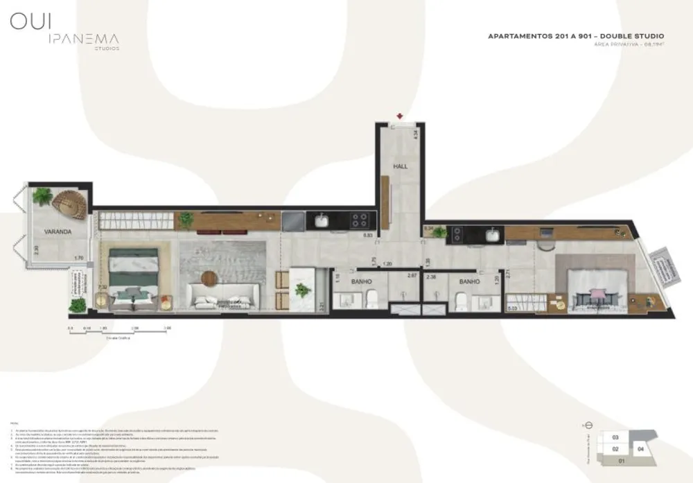 Apartamento, 1 quarto, 30 m² - Foto 16