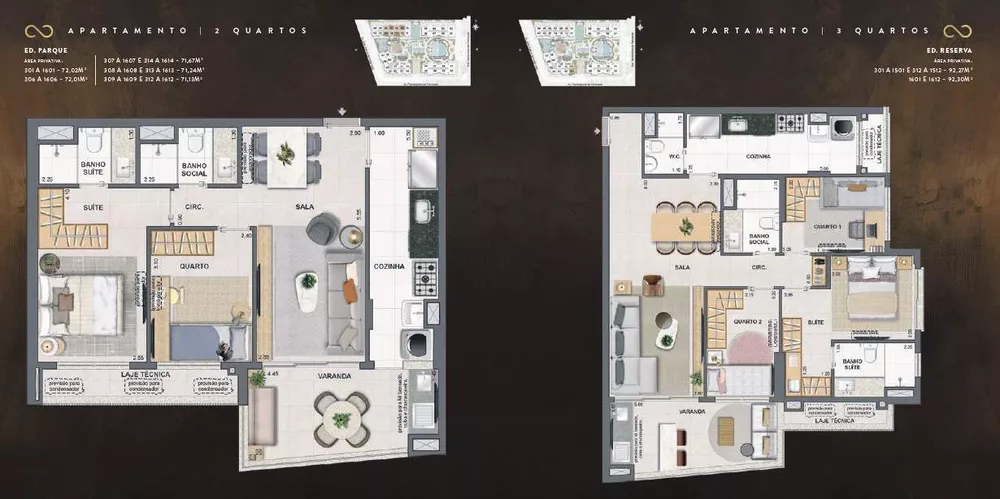 Apartamento, 2 quartos, 71 m² - Foto 42