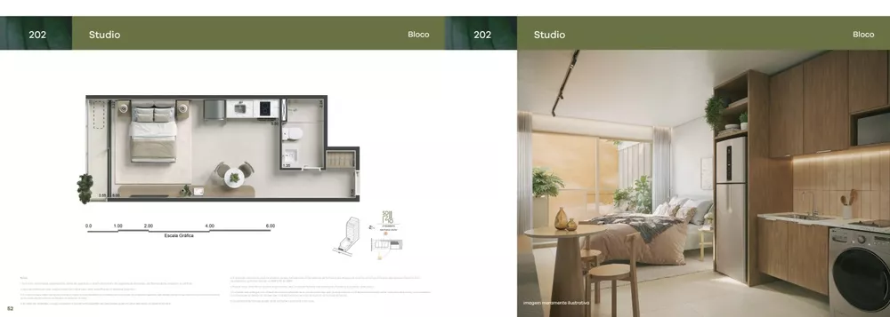 Apartamento, 1 quarto, 29 m² - Foto 7