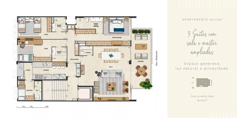 Apartamento, 4 quartos, 167 m² - Foto 4