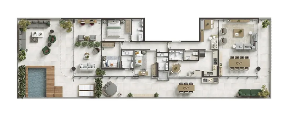 Apartamento, 3 quartos, 172 m² - Foto 22