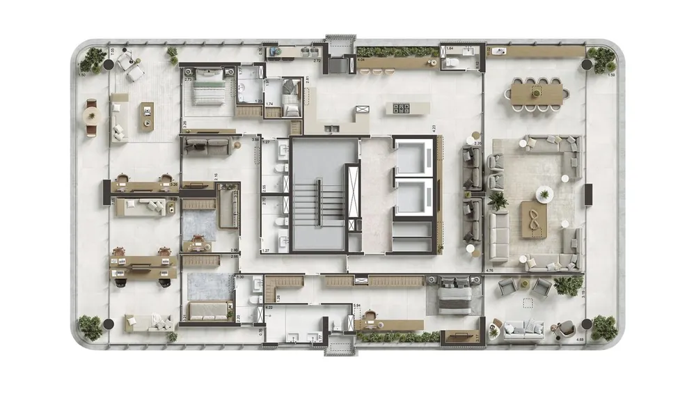 Apartamento, 3 quartos, 172 m² - Foto 23