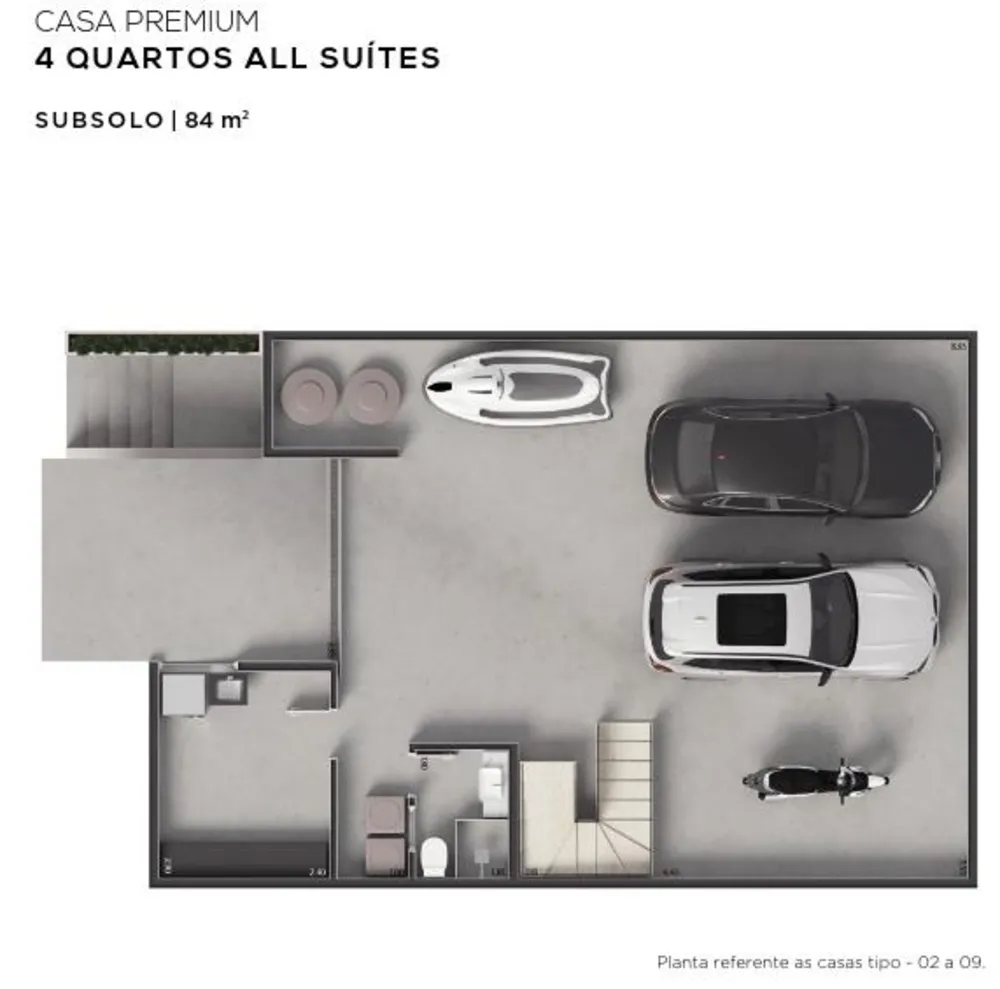 Casa de Condomínio, 4 quartos - Foto 4