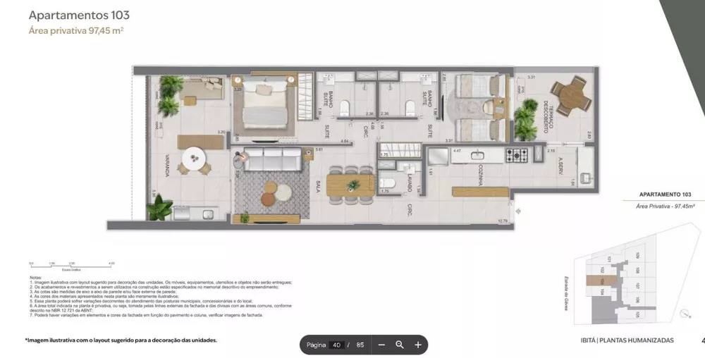 Cobertura, 3 quartos, 177 m² - Foto 38