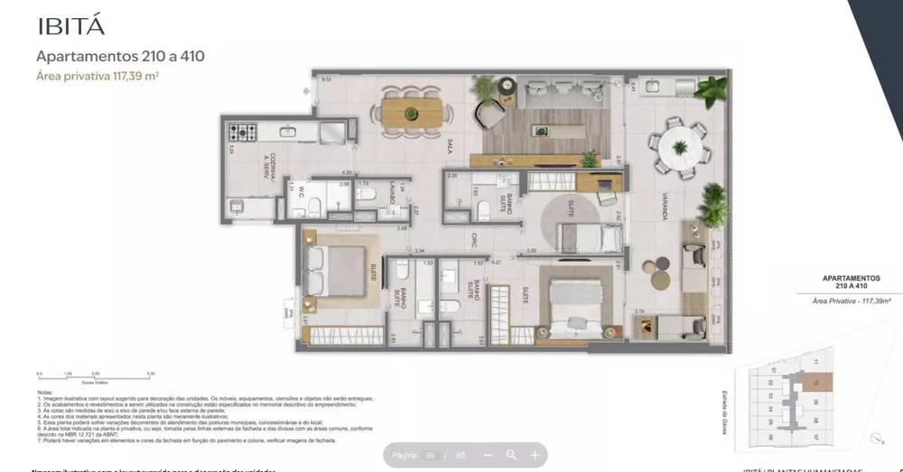 Cobertura, 3 quartos, 177 m² - Foto 16