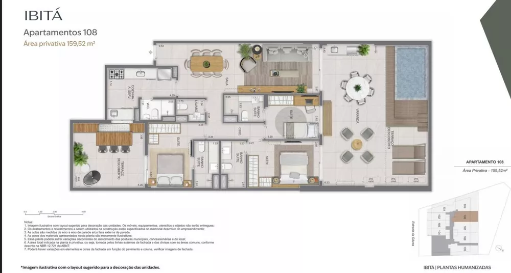 Cobertura, 3 quartos, 177 m² - Foto 33