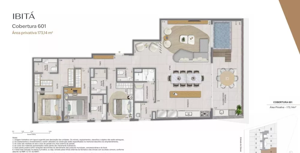 Cobertura, 3 quartos, 177 m² - Foto 18