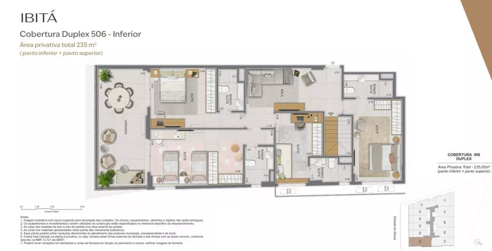 Cobertura, 3 quartos, 177 m² - Foto 17