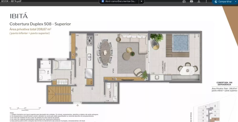 Cobertura, 3 quartos, 177 m² - Foto 22