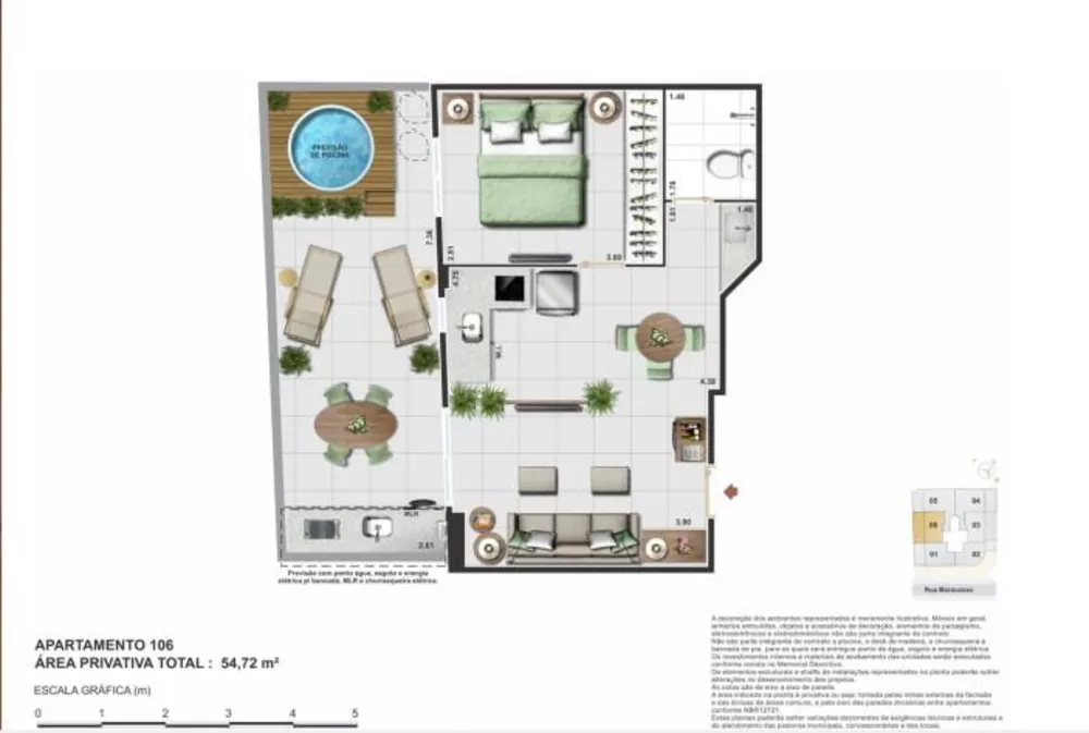Apartamento, 1 quarto, 40 m² - Foto 16